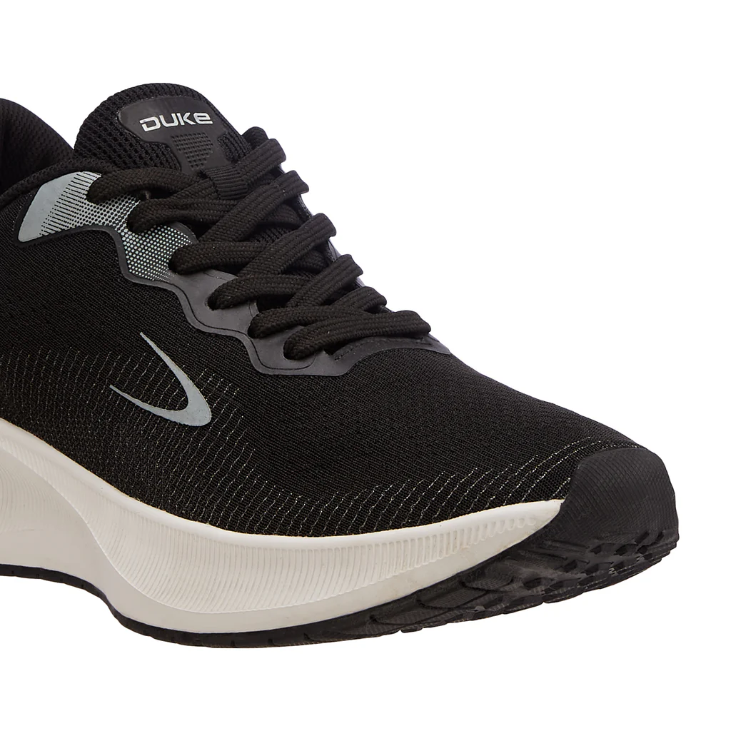 Men's Black Running Shoes – Sleek, Lightweight, and Built for Motion - Image 3