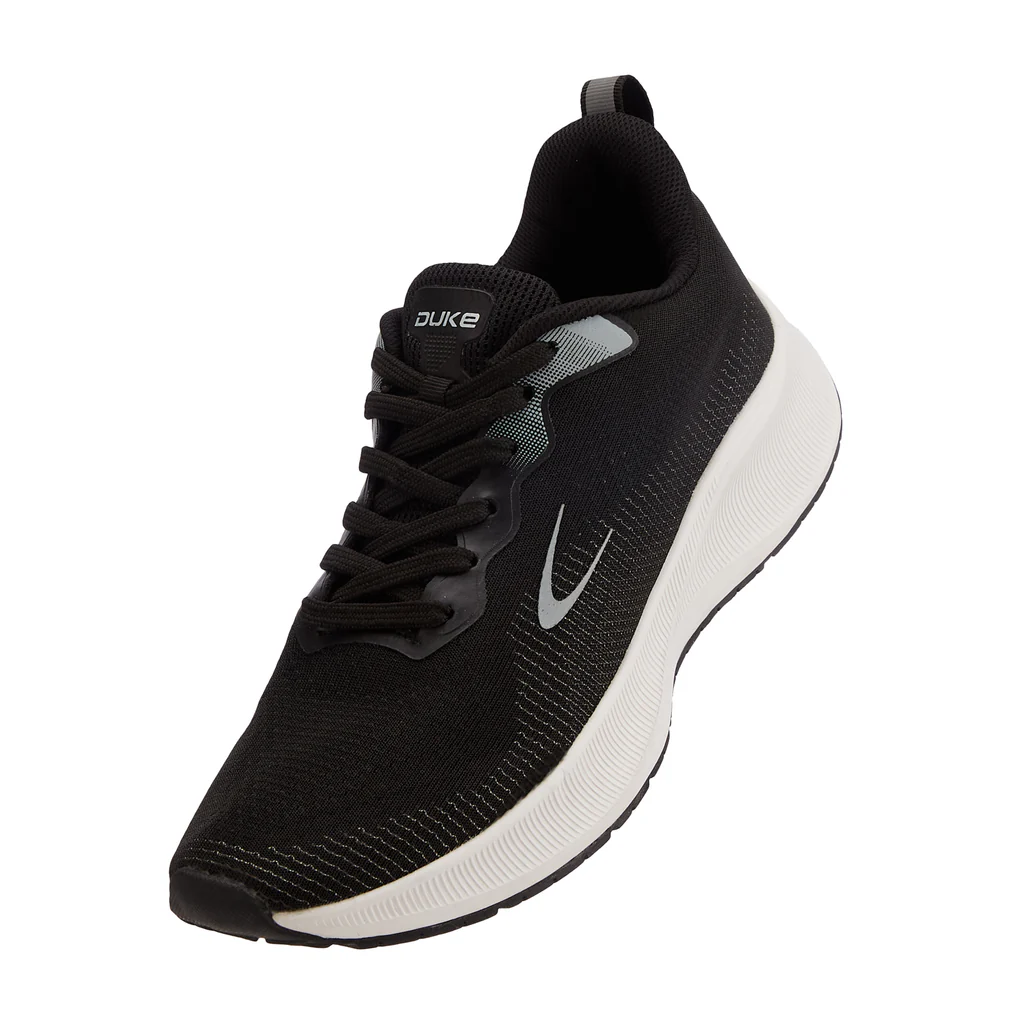 Men's Black Running Shoes – Sleek, Lightweight, and Built for Motion - Image 2