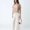 Women’s Taupe “Western Glory” Graphic T-Shirt