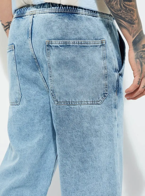 Skyline Light Blue Relaxed Fit Denim – US Street & Finance Edition - Image 2
