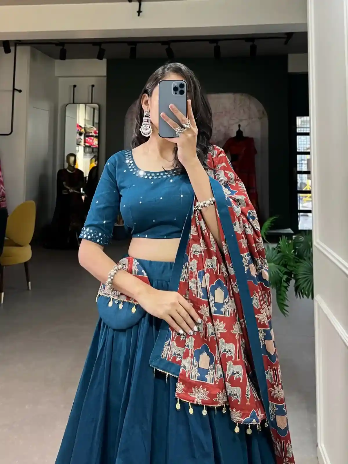 Golden Trade Mustard Chaniya Choli – Heritage with Global Edge - Image 6