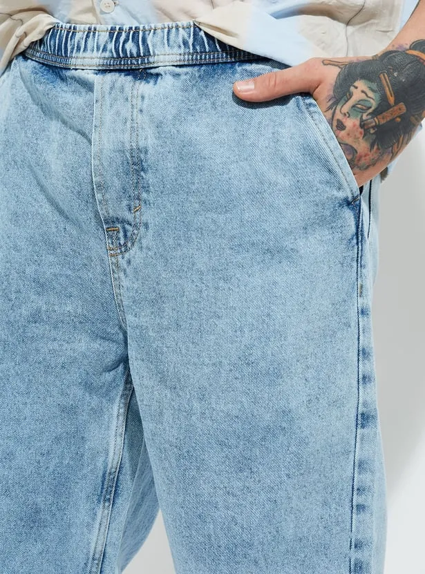 Skyline Light Blue Relaxed Fit Denim – US Street & Finance Edition - Image 3