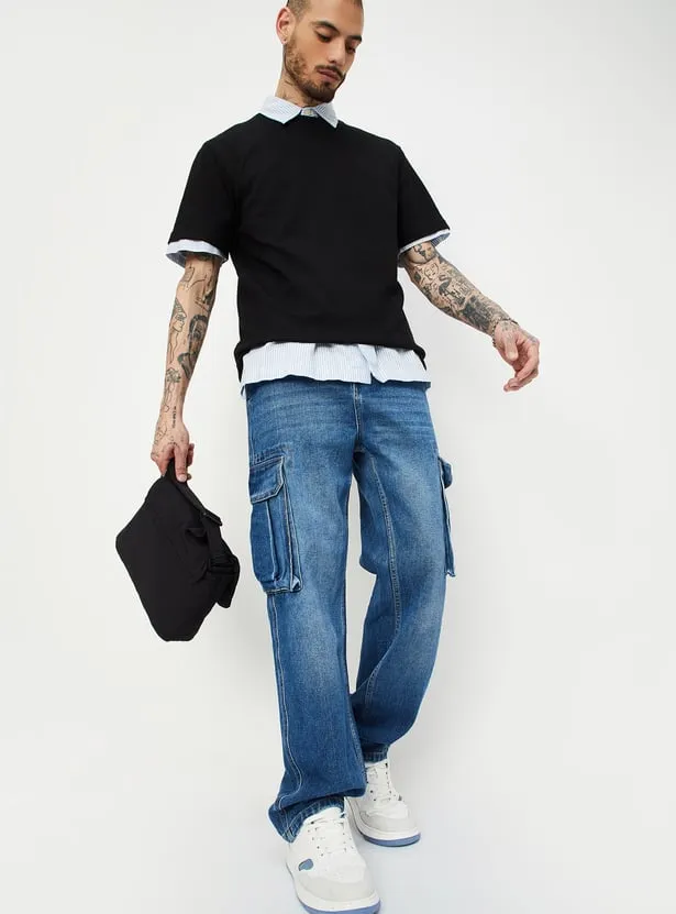 Dockside Cargo – Premium Mid-Wash Utility Jean