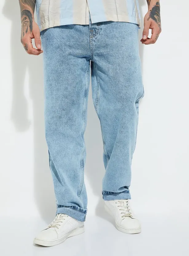 Skyline Light Blue Relaxed Fit Denim – US Street & Finance Edition - Image 4