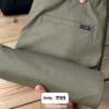 Premium Olive Green Relaxed Fit Trousers – Smart Everyday Comfort