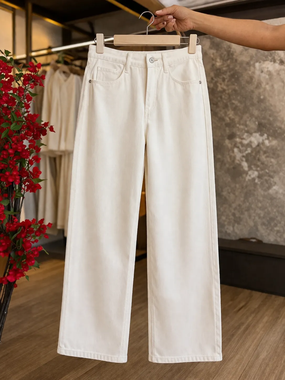 Girls 3-Piece Co-Ord Set – Embroidered Shirt with Crop Top & Pants - Image 2