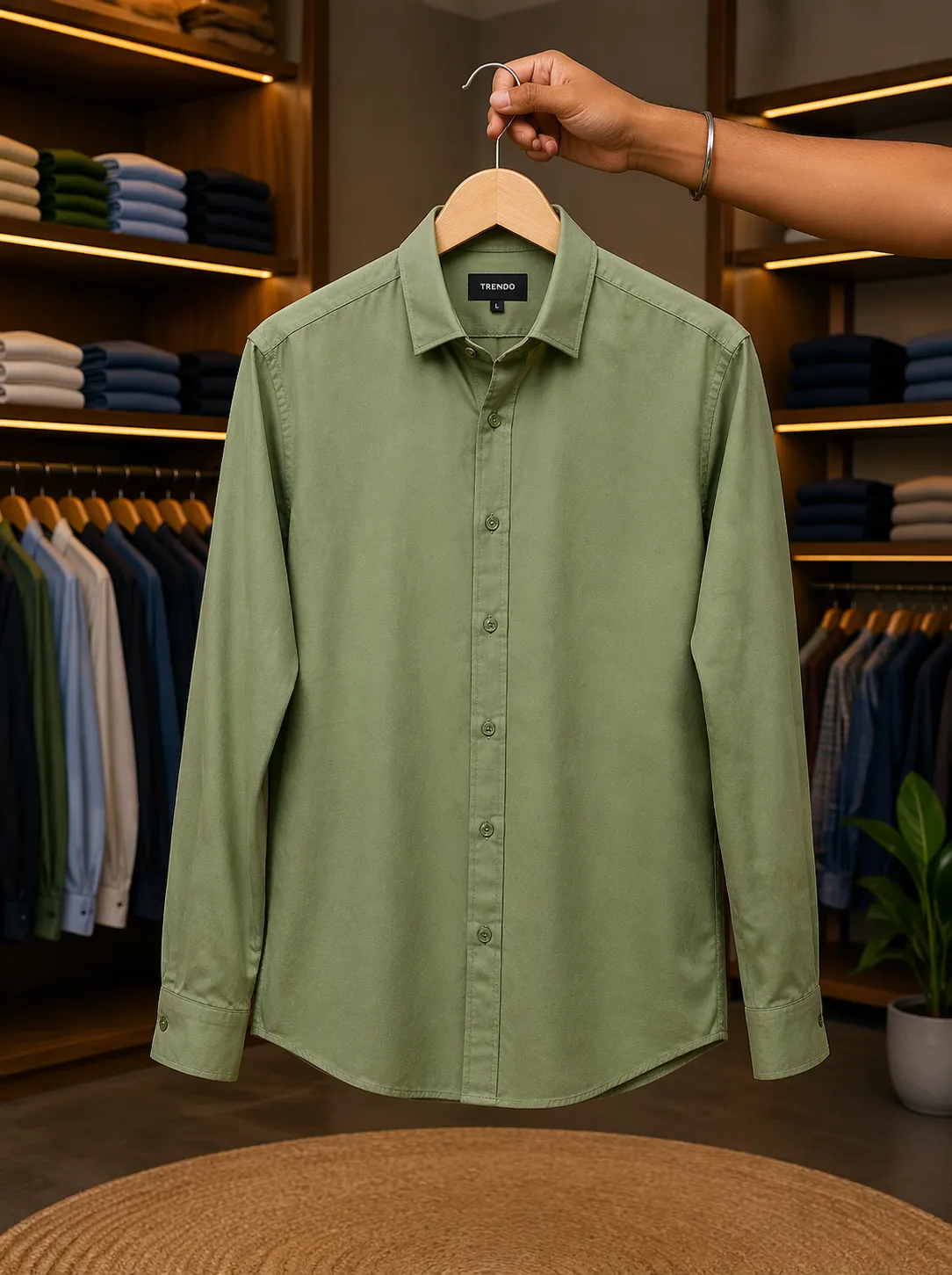 Men’s Premium Slim Fit Shirt – Modern Smart Casual Essential