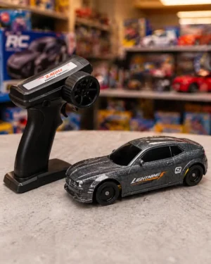 Remote Control Racing Sports Car – Lightning Black Beast Edition