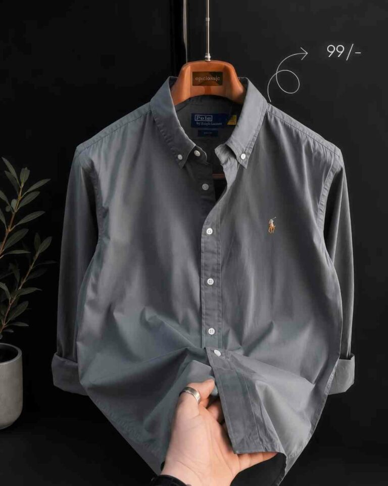 Men’s Premium White Casual Shirt | Stylish Full Sleeve Cotton Shirt for Men | Smart Casual Formal Wear - Image 3