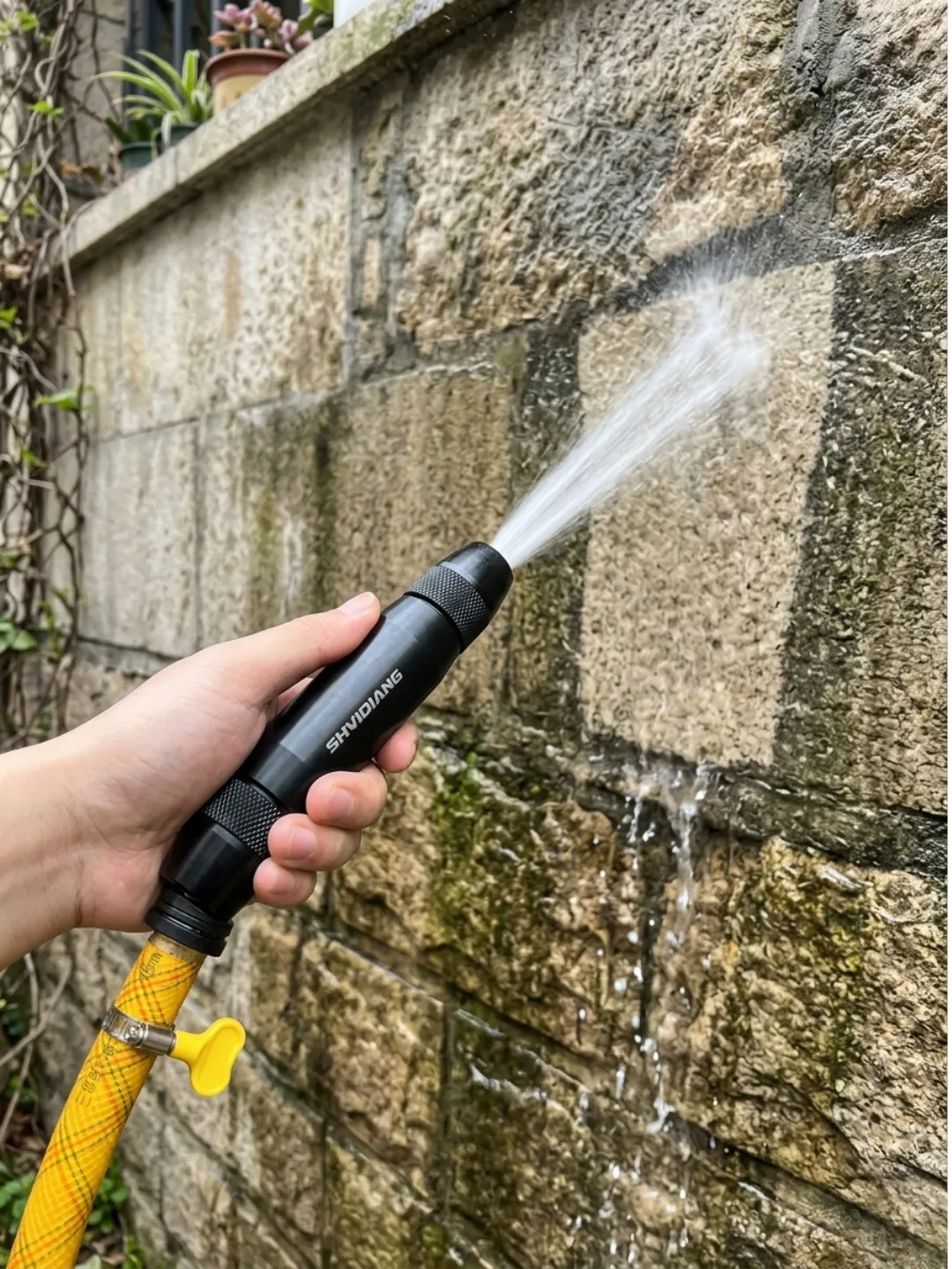 High Pressure Water Spray Nozzle for Garden & Car Wash