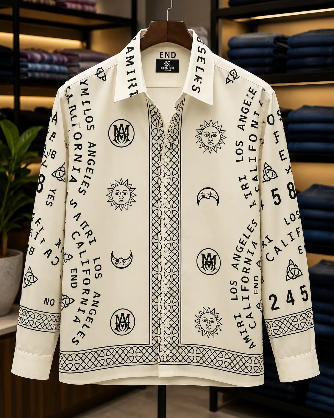 Men’s Premium Printed Casual Shirt | Designer Fashion Shirt | Trendy Streetwear Collection