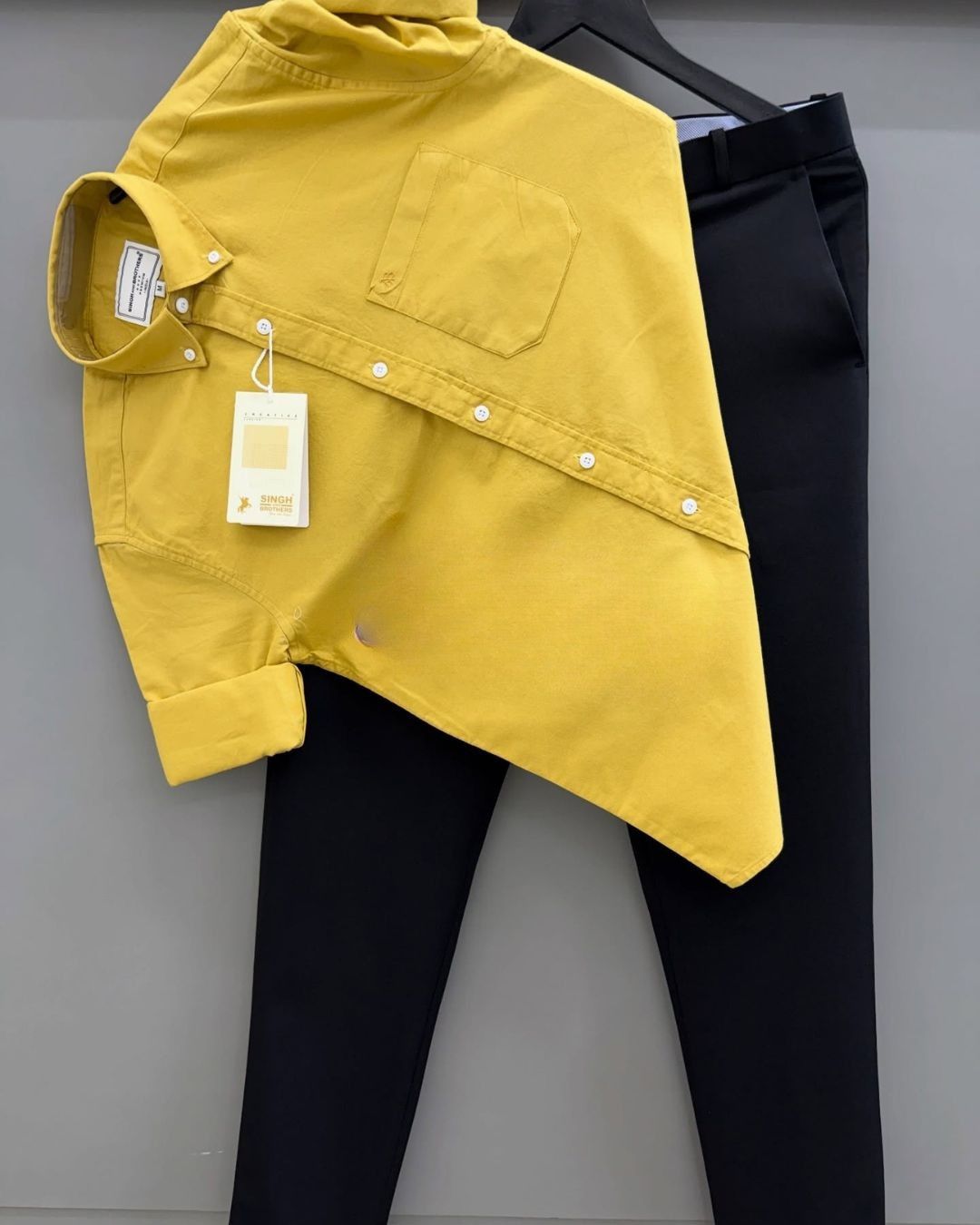Men’s Premium Solid Casual Shirt | Stylish Cotton Full Sleeve Shirt for Men | Trendy Smart Casual Wear - Image 2