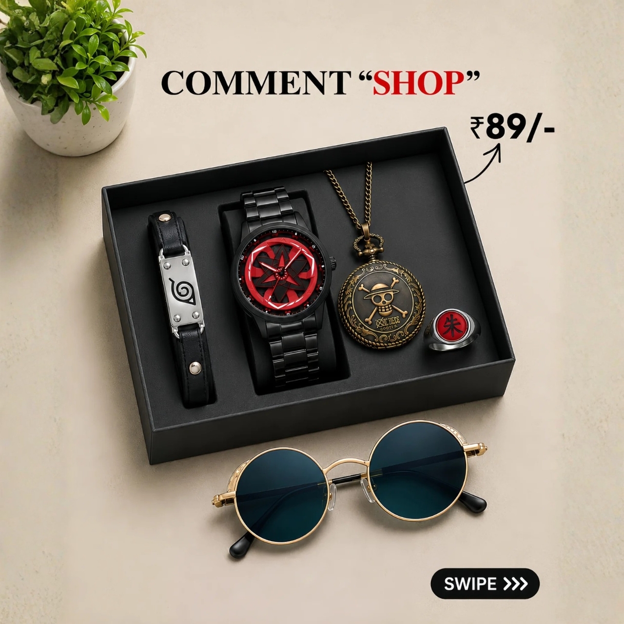 Ultimate Onyx Men Accessory Gift Box & Sunglasses Bundle - Image 3