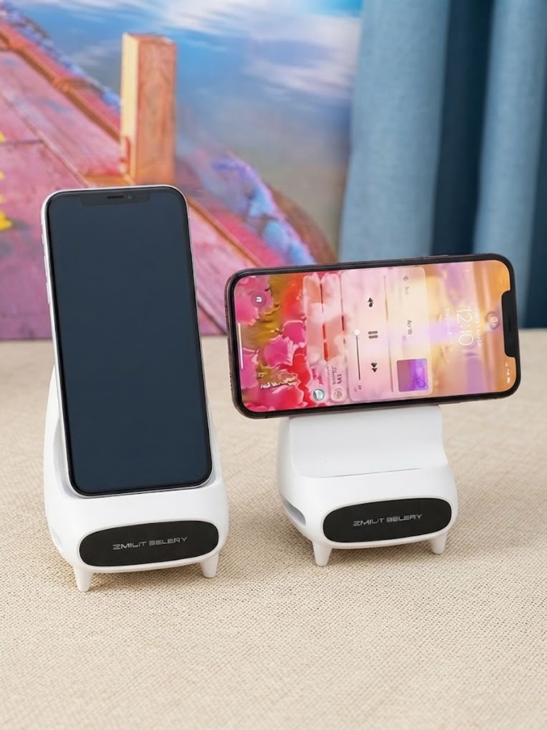 Wireless Charging Bluetooth Speaker Phone Stand