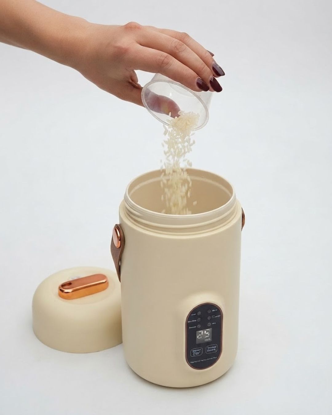 Portable Electric Multi-Cooker & Lunch Box - Image 2