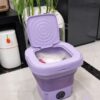 Mini Foldable Washing Machine with Spin Basket