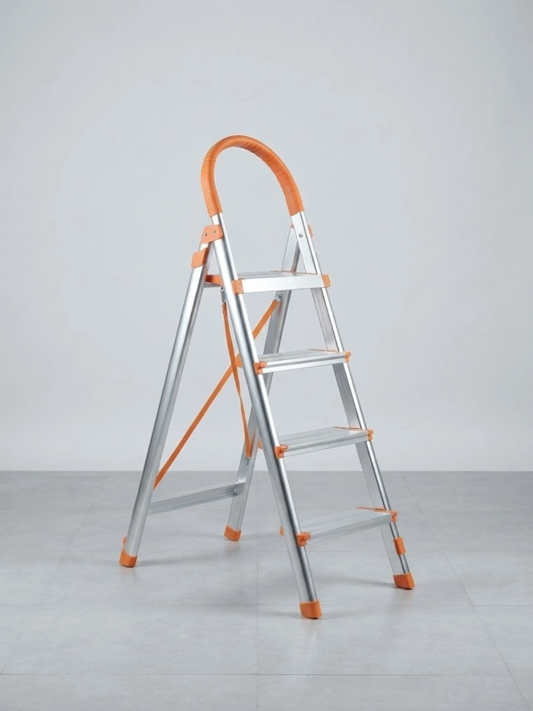 Multi-Functional Foldable Aluminium Step Ladder & Clothes Drying Rack - Image 2
