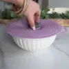 Reusable Silicone Suction Lid