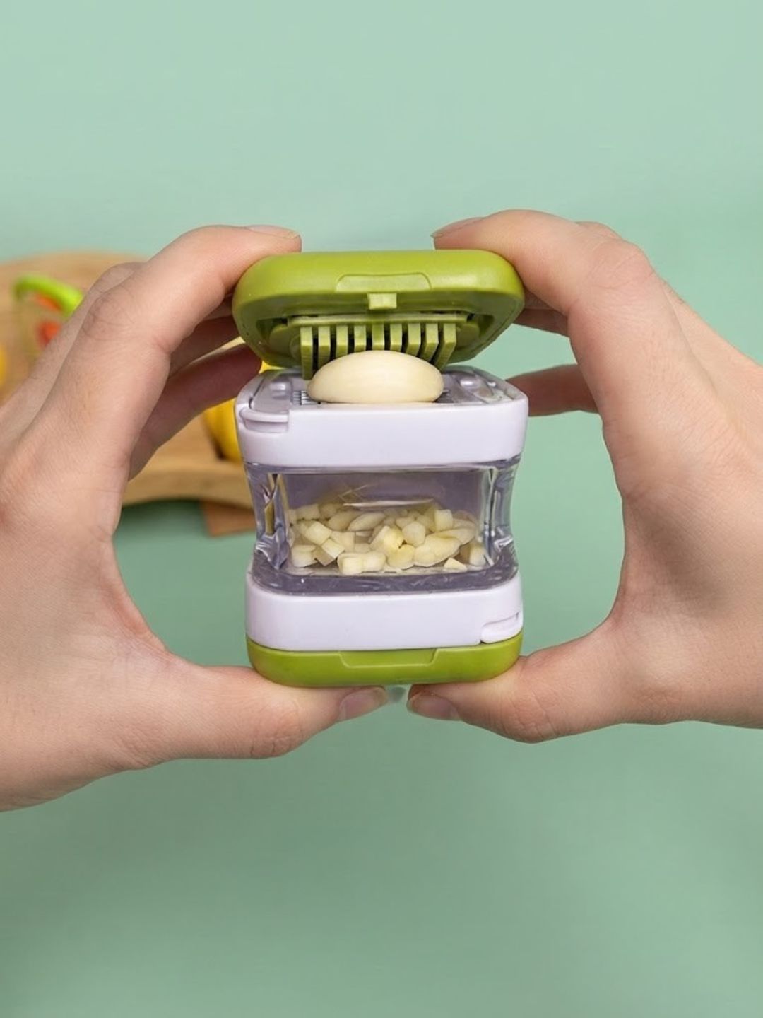 Mini Manual Press and Dicing Cutter - Image 2