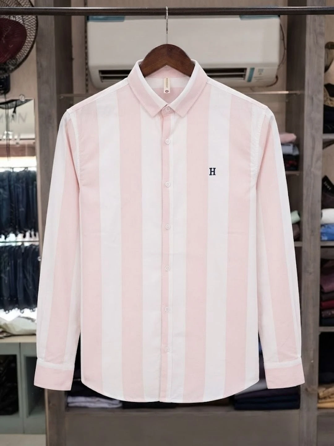 Sunshine Yellow Striped Long-Sleeve Shirt - Image 2