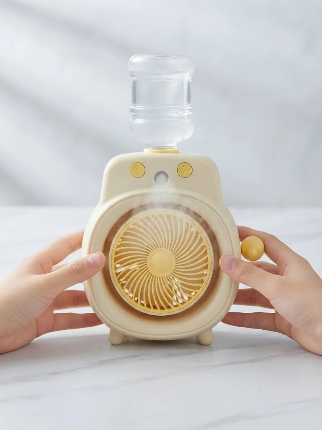 Mini Desktop Water Dispenser Fan - Image 2