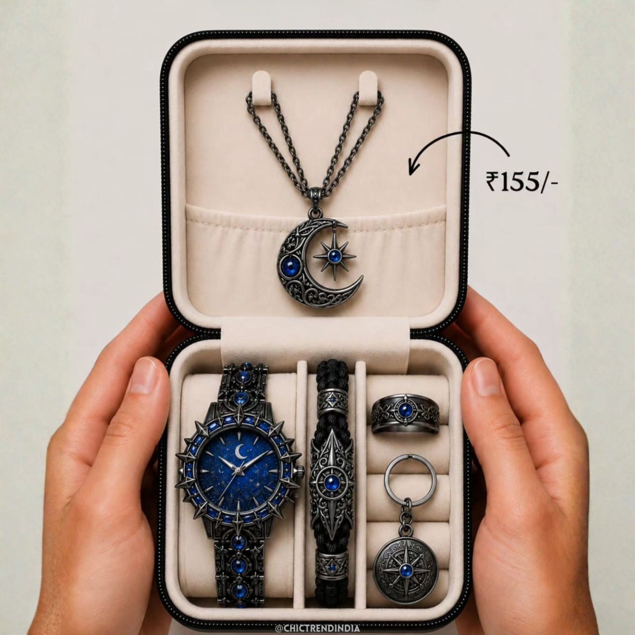 Midnight Viper Men Premium Jewelry Luxury Box Set - Image 4
