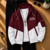 Two-Tone Hooded Windbreaker & Cargo Pants Set