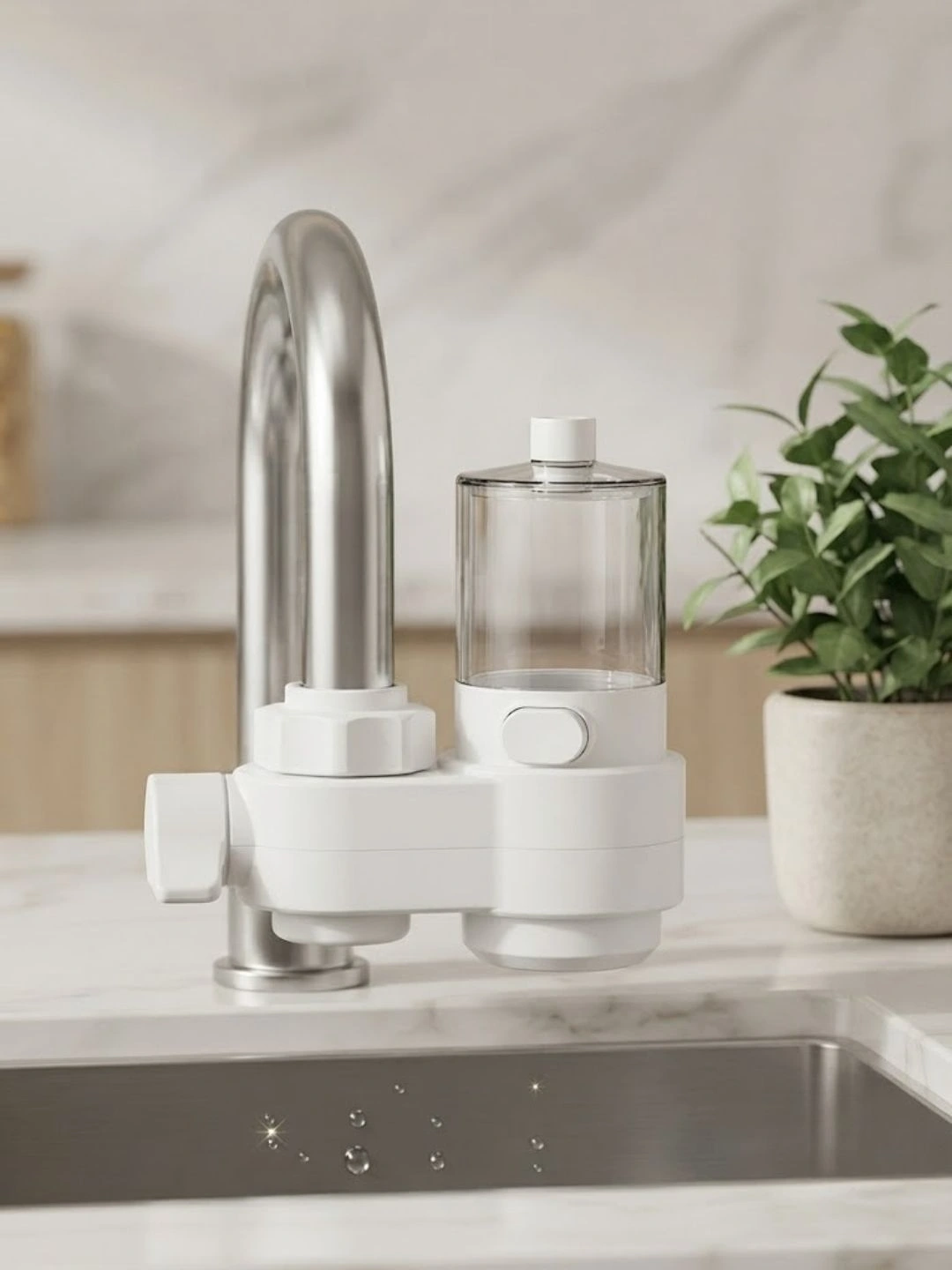 Tap Water Purifier and Filter Faucet Attachment - Image 2