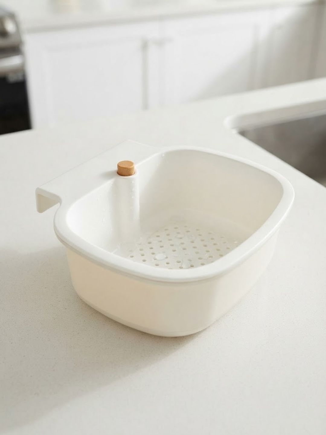 3-in-1 Smart Strainer & Food Catcher Basket - Image 2