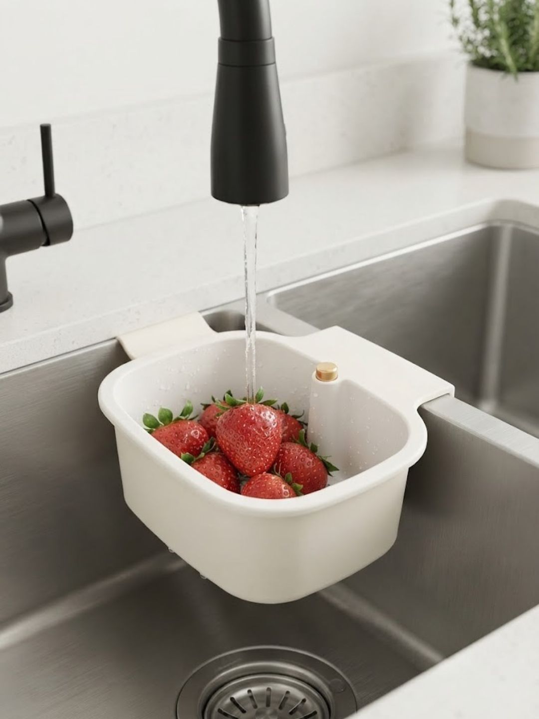 3-in-1 Smart Strainer & Food Catcher Basket