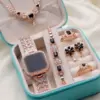 Rose Gold Smartwatch and Jewelry Gift Box Set