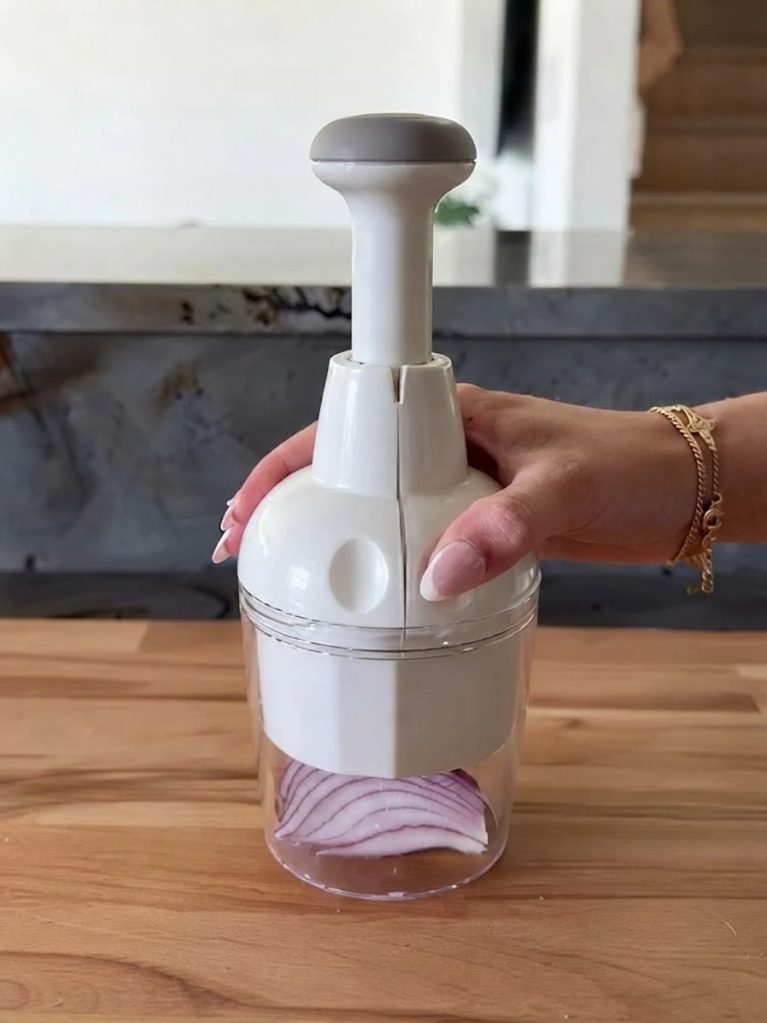 One-Touch Push Chopper
