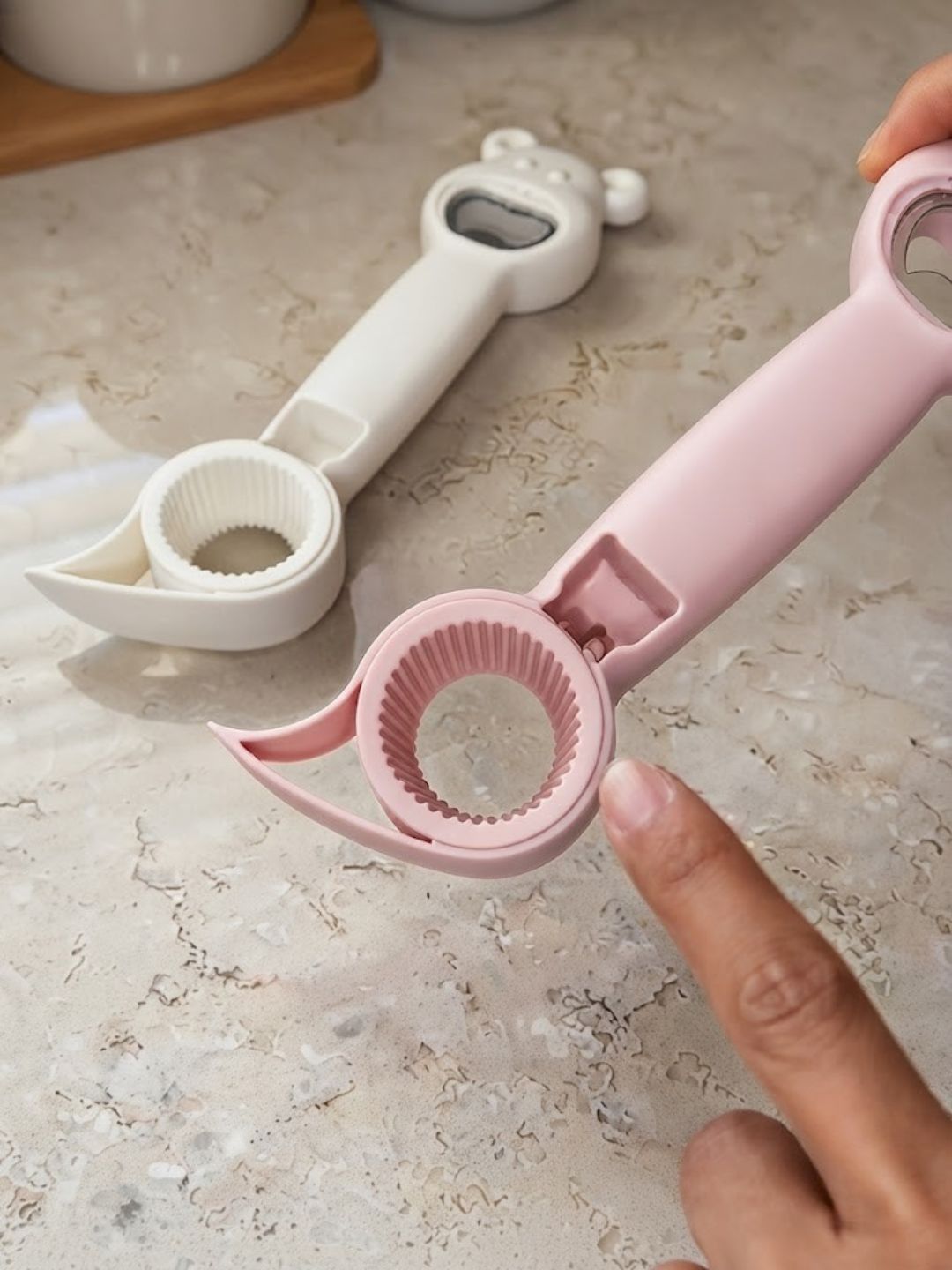 Cute Bear Multi-Functional 4-in-1 Bottle & Jar Opener - Image 2